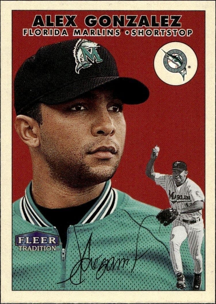2000 Fleer Tradition Glossy Alex Gonzalez #414 trading card