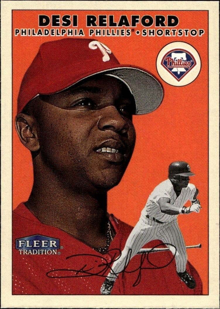 2000 Fleer Tradition Glossy Desi Relaford #334 trading card