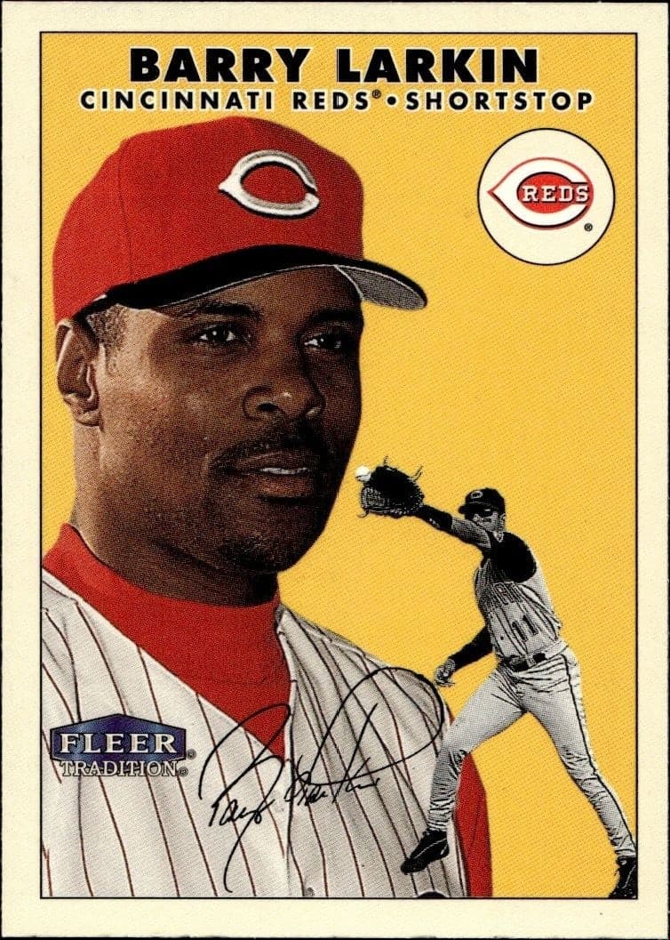 2000 Fleer Tradition Glossy Barry Larkin #352 trading card