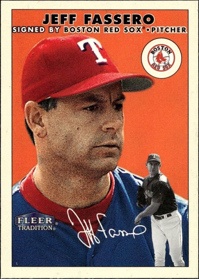 2000 Fleer Tradition Glossy Jeff Fassero #253 baseball trading card front
