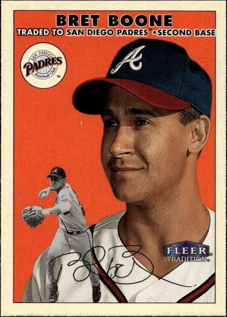 2000 Fleer Tradition Glossy Bret Boone #31 trading card