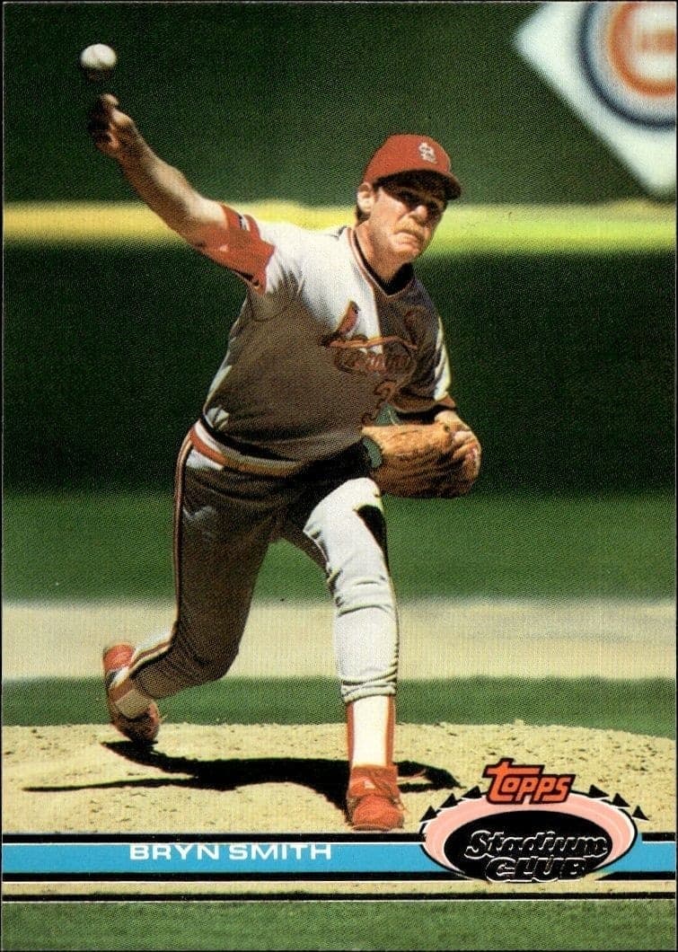1991 Topps Stadium Club Bryn Smith #17 trading card