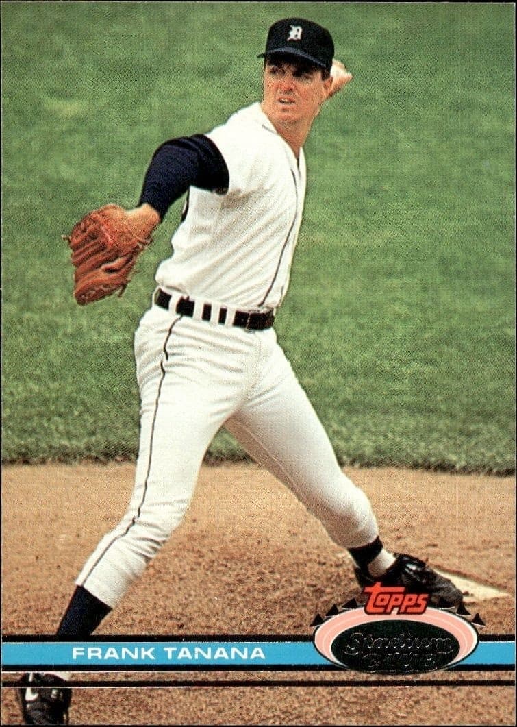 1991 Topps Stadium Club Frank Tanana #158 trading card