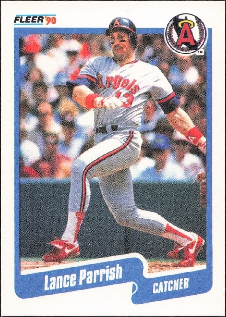1990 Fleer Lance Parrish #141 trading card