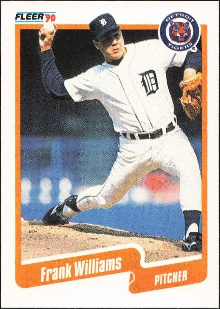 1990 Fleer Frank Williams #620 trading card