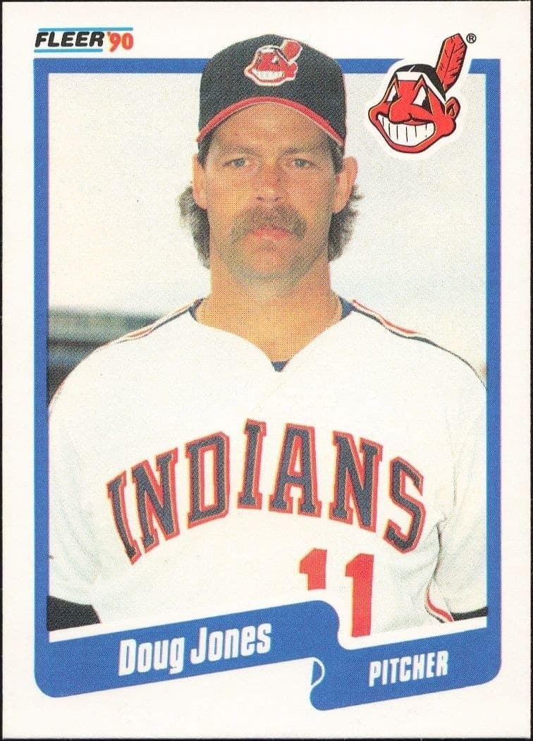 1990 Fleer Doug Jones #495 trading card