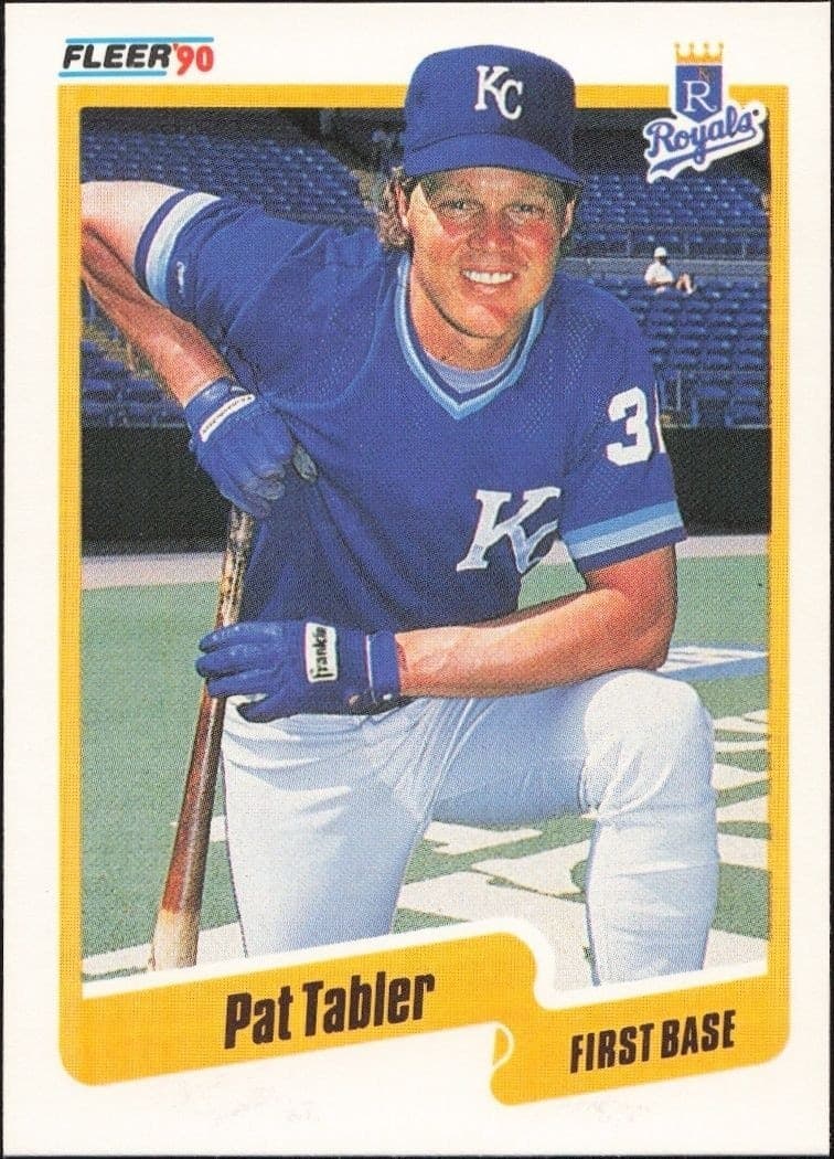 1990 Fleer Pat Tabler #119 trading card