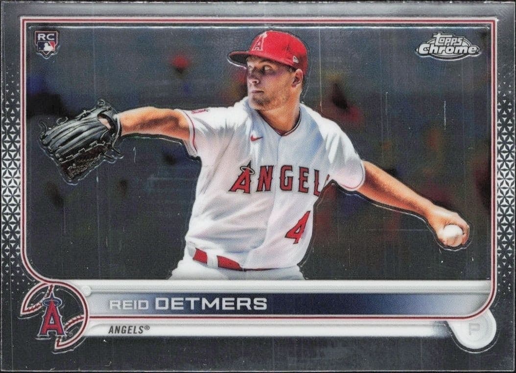 2022 Topps Chrome Reid Detmers #79 trading card