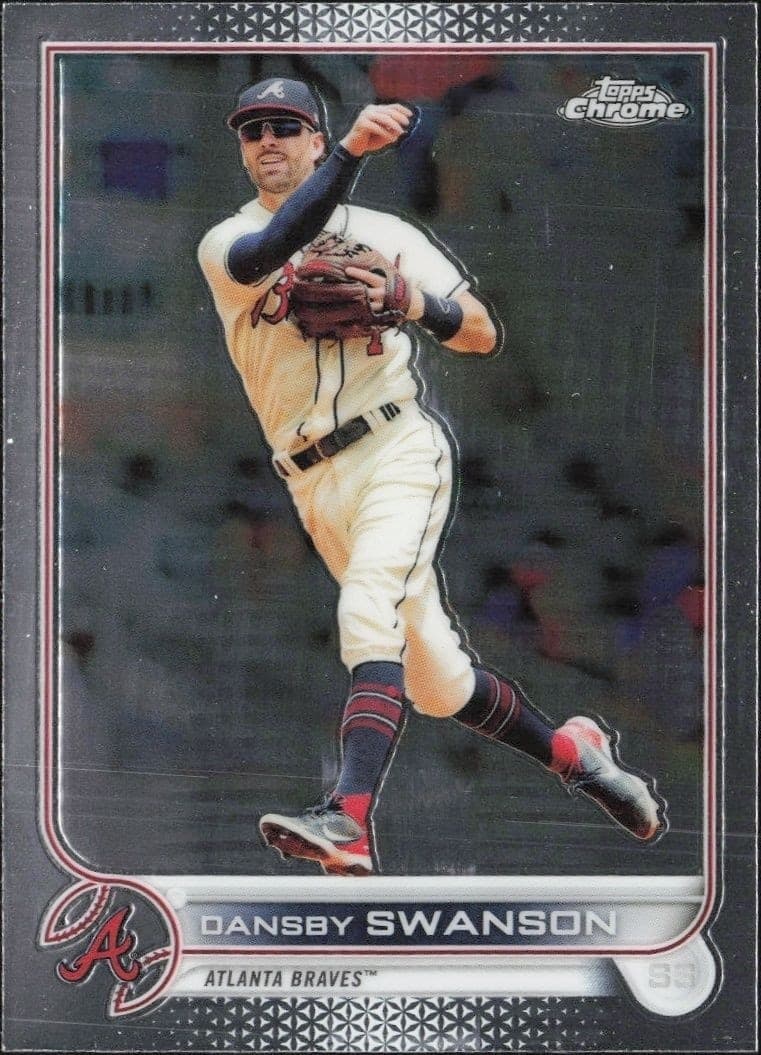 2022 Topps Chrome Dansby Swanson #46 trading card