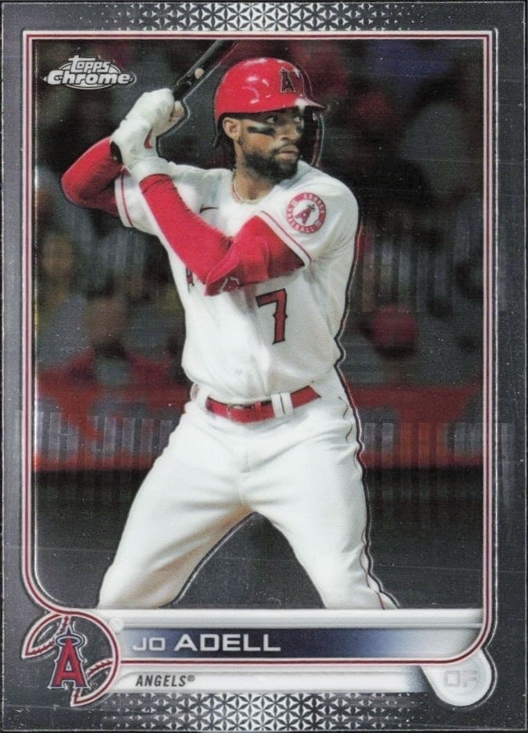 2022 Topps Chrome Jo Adell #203 trading card