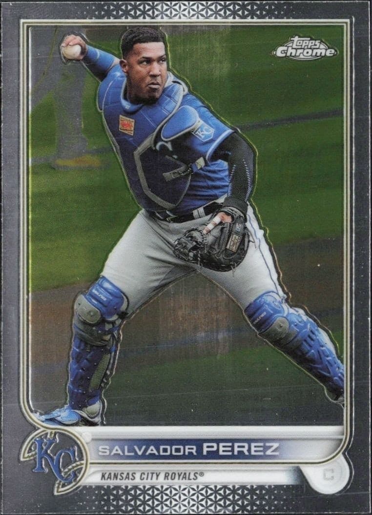 2022 Topps Chrome Salvador Perez #50 trading card