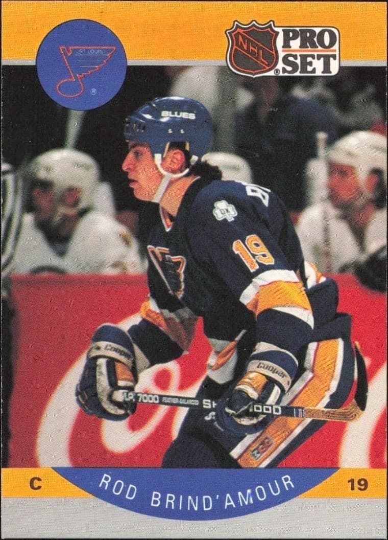1990-91 Pro-Set Rod Brind'Amour #259 trading card