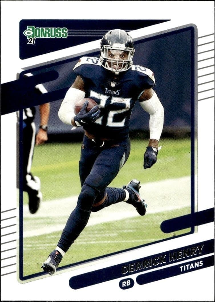 2021 Panini Donruss Derrick Henry #14 trading card