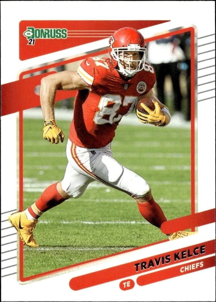 2021 Panini Donruss Travis Kelce #118 trading card