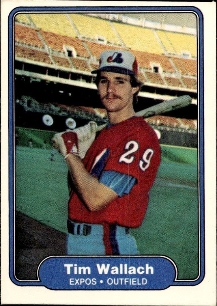 1982 Fleer Tim Wallach #210 trading card
