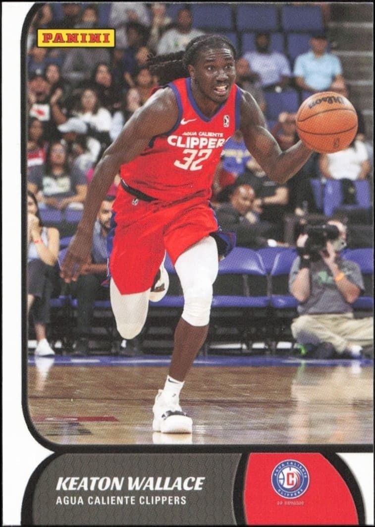 2021-22 Panini NBA G League Keaton Wallace #4 trading card