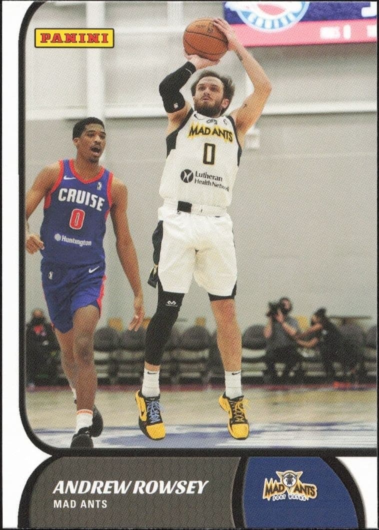 2021-22 Panini NBA G League Andrew Rowsey #47 trading card