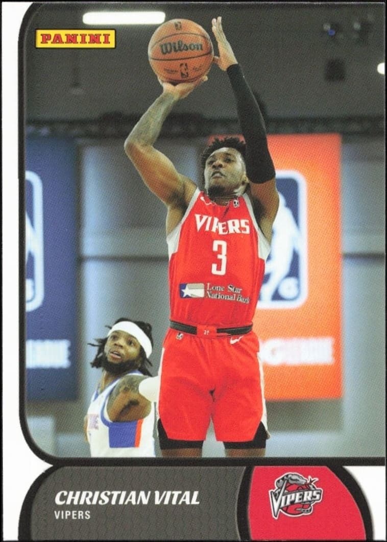2021-22 Panini NBA G League Christian Vital #113 trading card