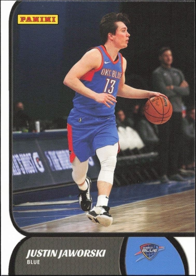 2021-22 Panini NBA G League Justin Jaworski #104 trading card
