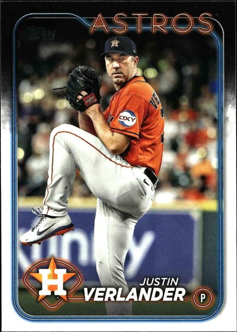 2024 Topps Series 1 Justin Verlander #62 trading card