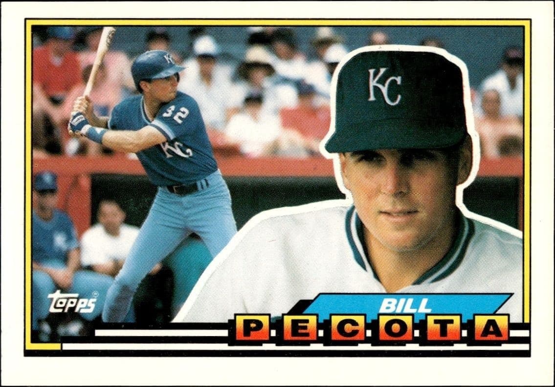1989 Topps Big Bill Pecota #292 trading card
