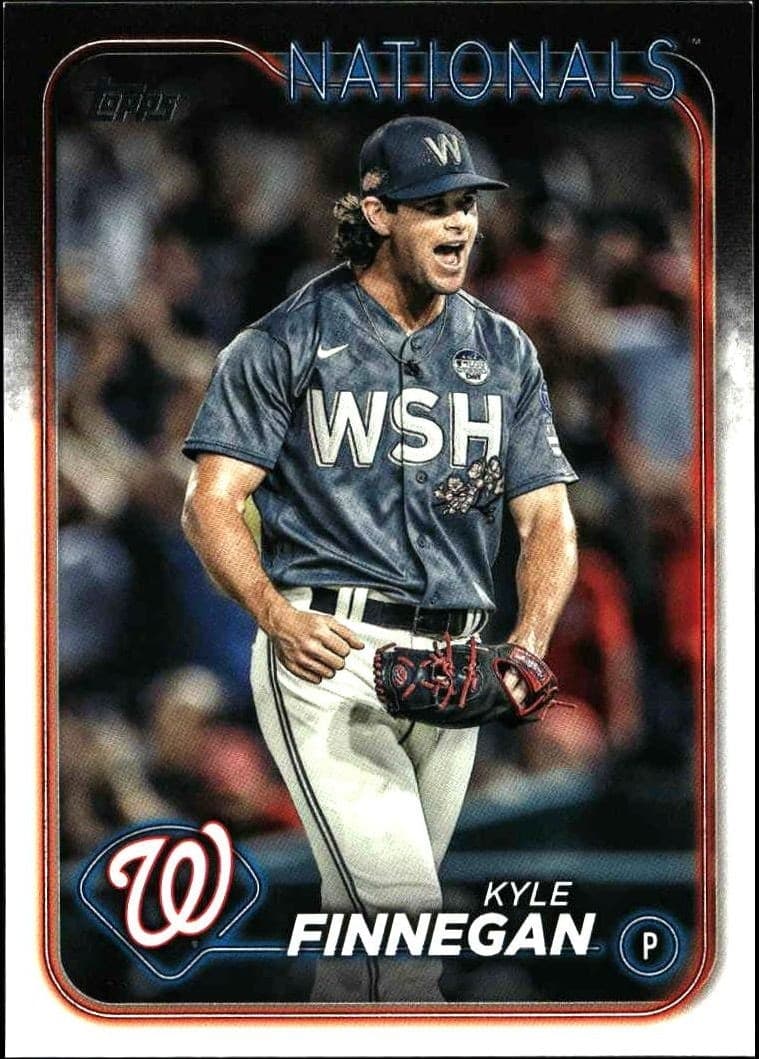 2024 Topps Series 1 Kyle Finnegan #153 trading card