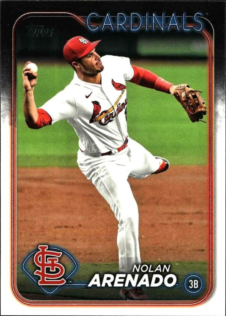 2024 Topps Series 1 Nolan Arenado #118 trading card