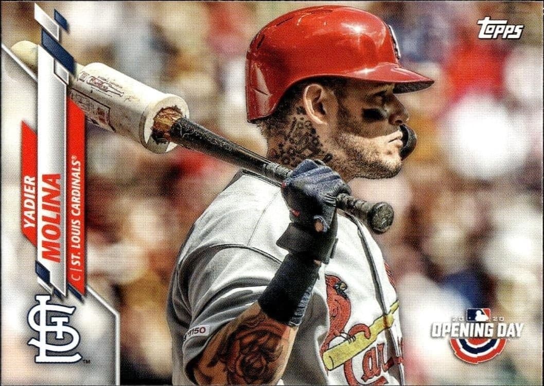 2020 Topps Opening Day Yadier Molina #130 trading card