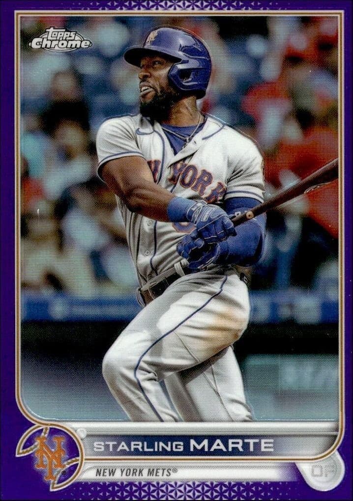 2022 Topps Chrome Update Starling Marte #USC106 trading card