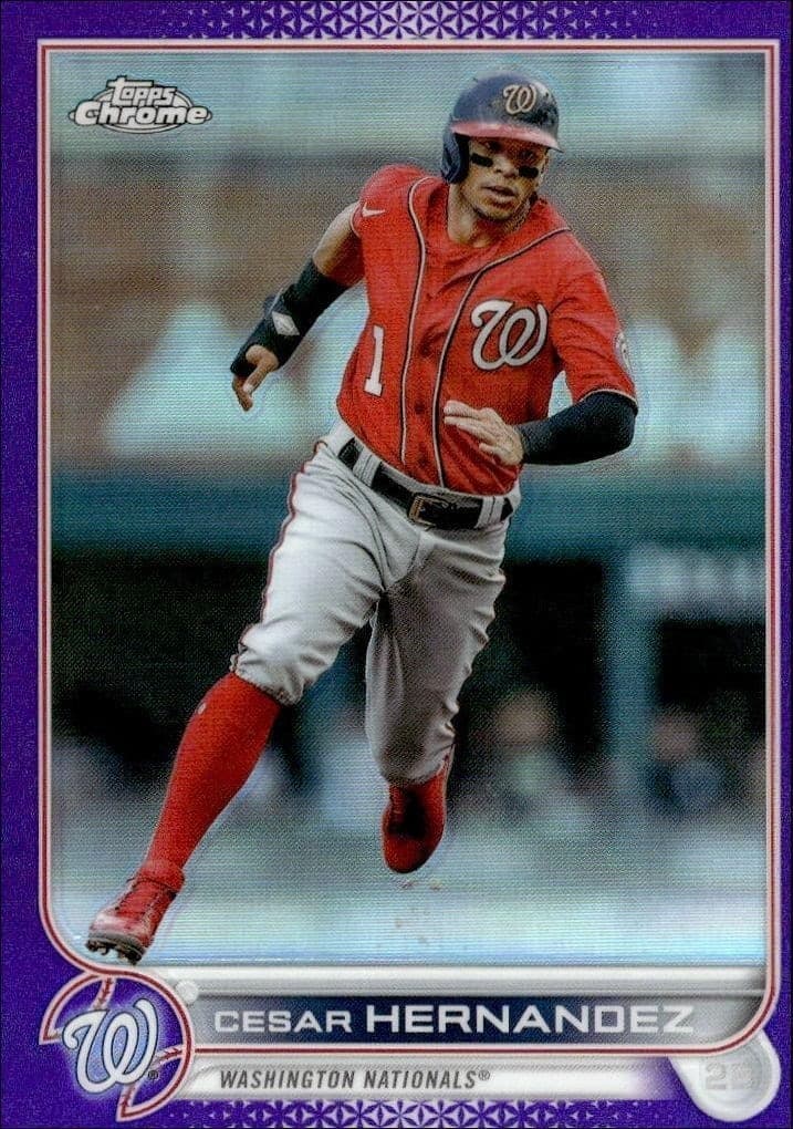 2022 Topps Chrome Update Cesar Hernandez #USC88 trading card