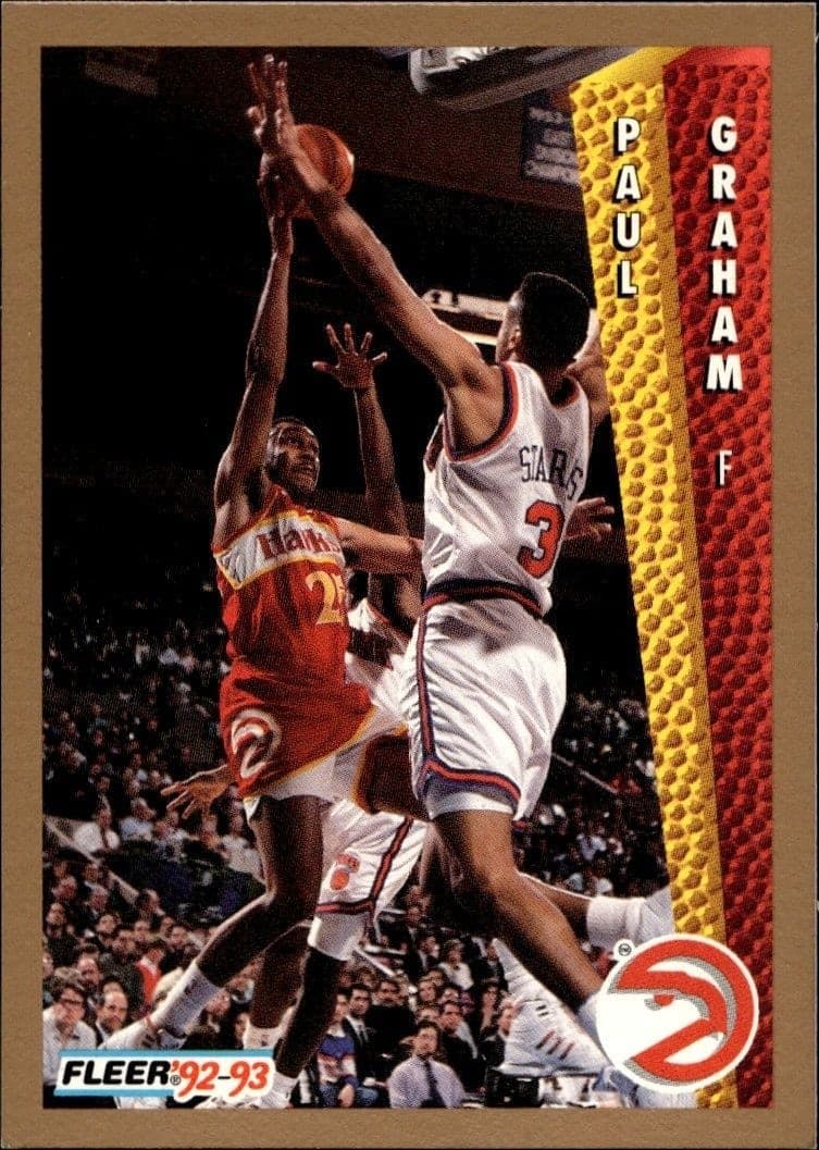 1992-93 Fleer Paul Graham #3 trading card