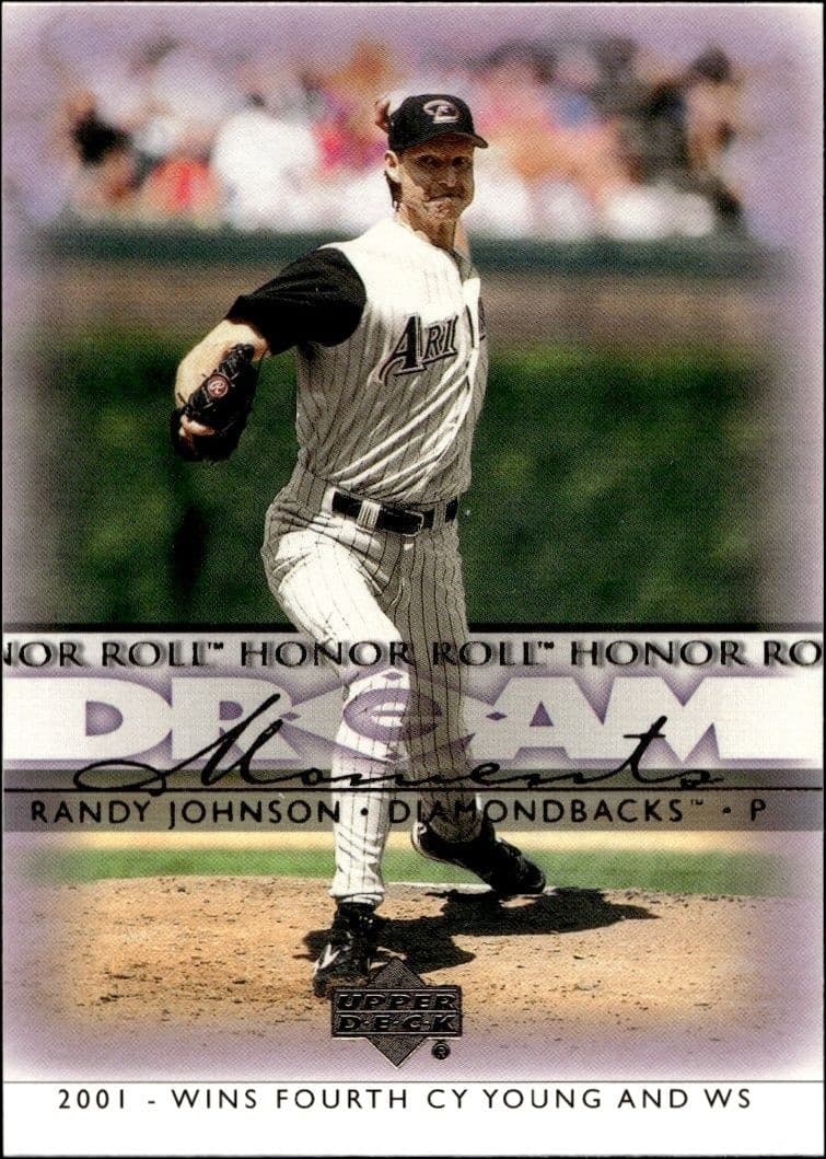 2002 Upper-Deck Honor Roll Randy Johnson #30 trading card