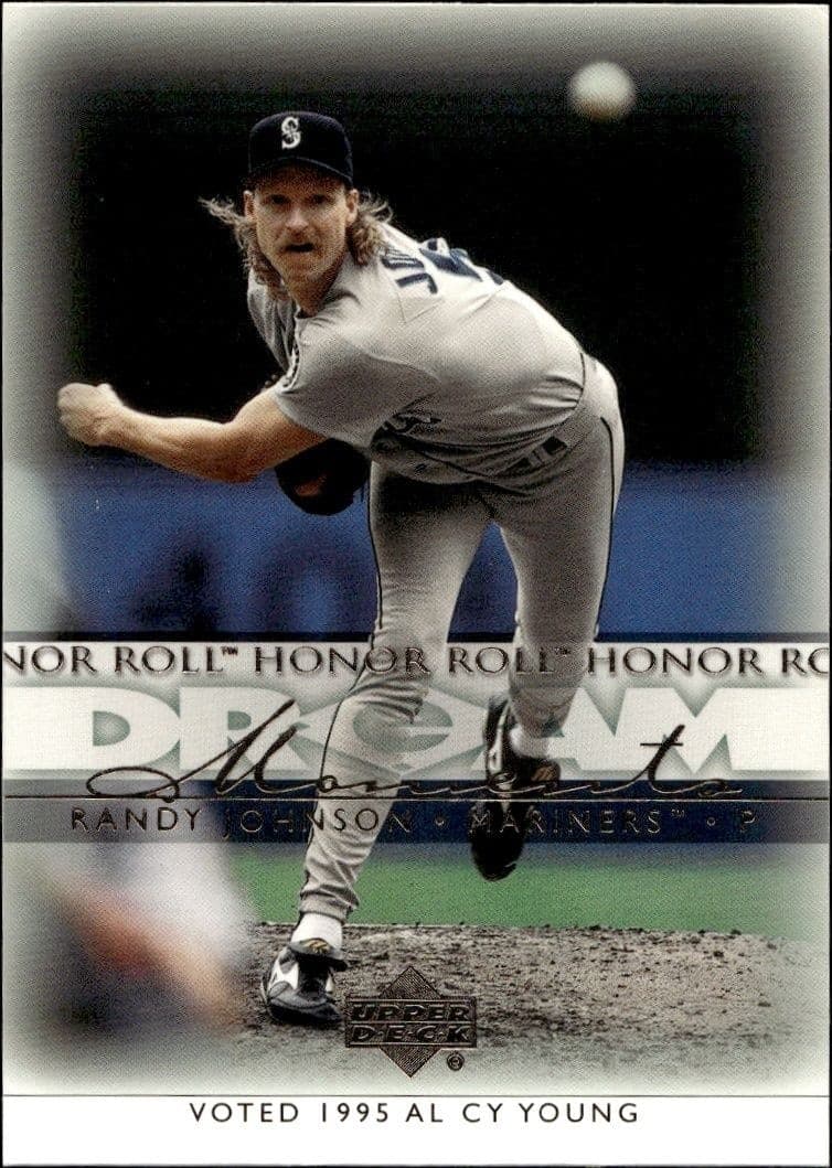2002 Upper-Deck Honor Roll Randy Johnson #28 trading card