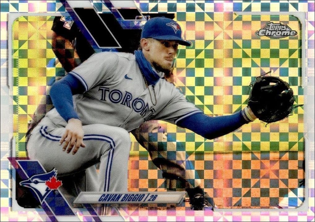 2021 Topps Chrome Cavan Biggio #128 trading card