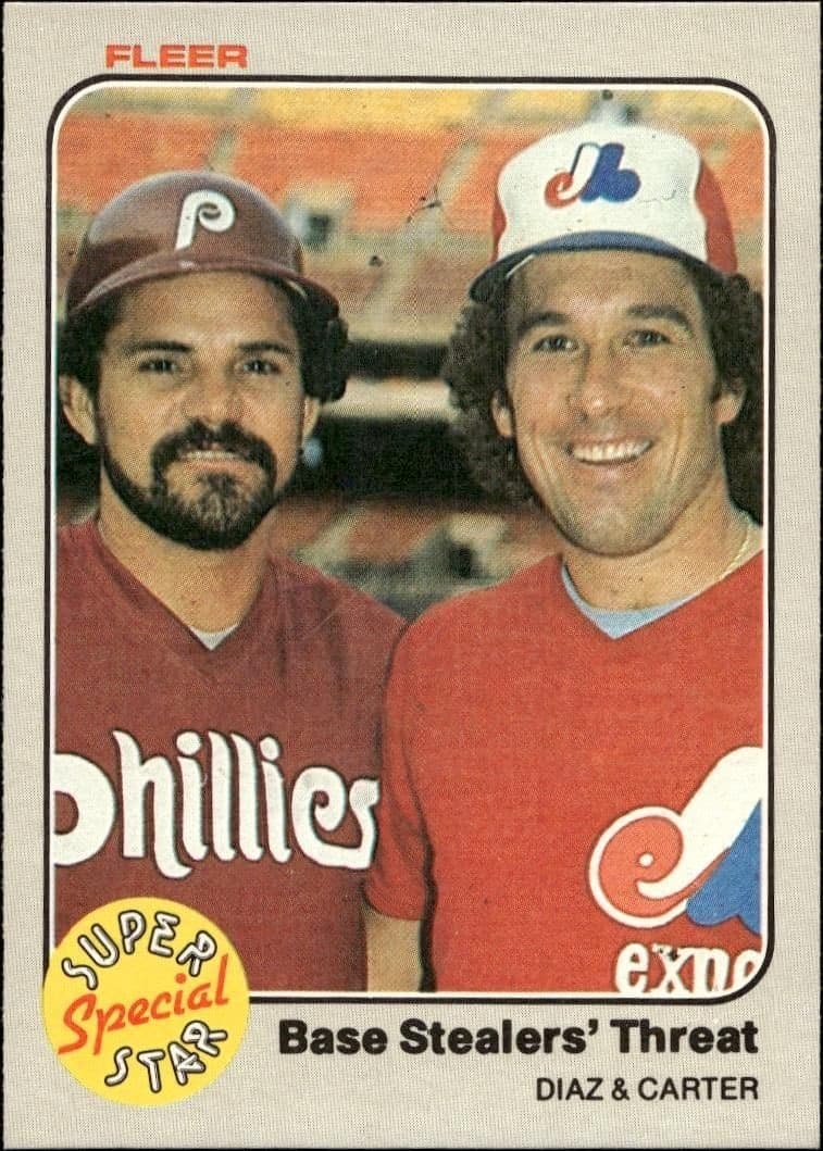 1983 Fleer Bo Diaz #637 trading card