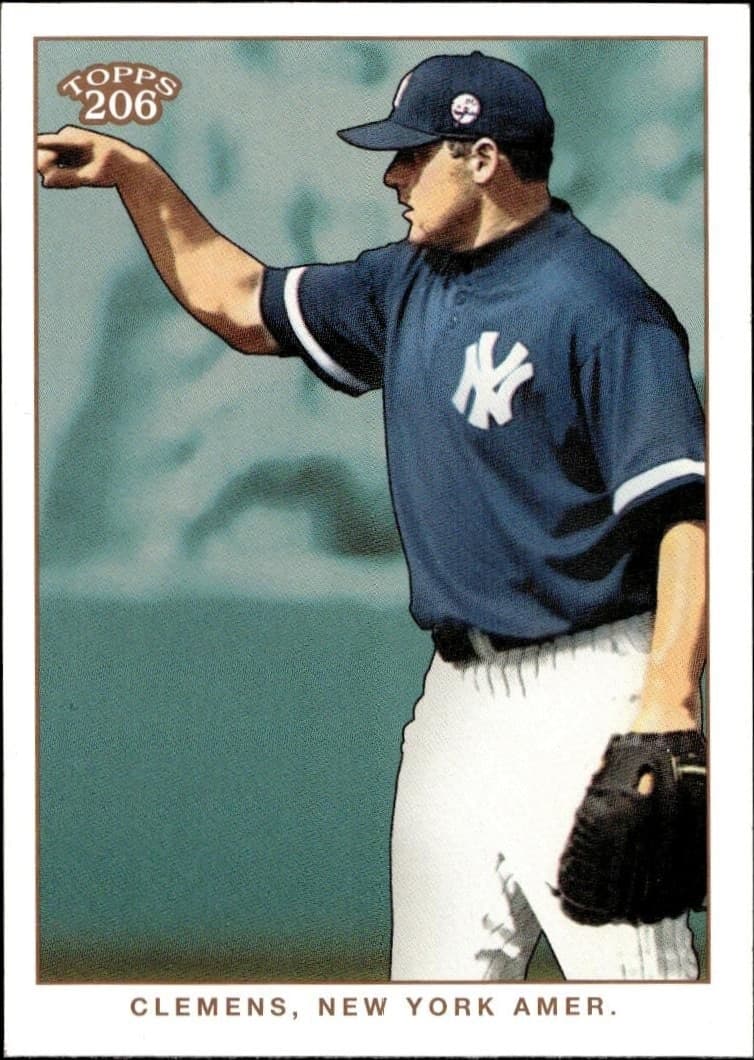 2002 Topps T206 Roger Clemens #183 trading card