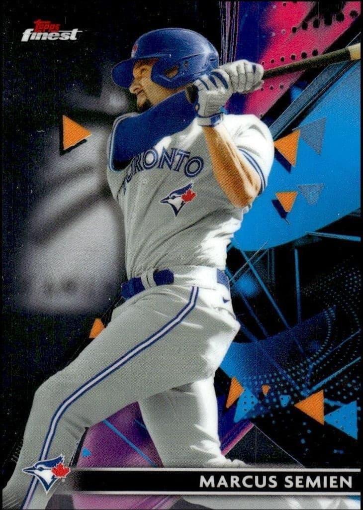 2021 Topps Finest Marcus Semien #84 trading card