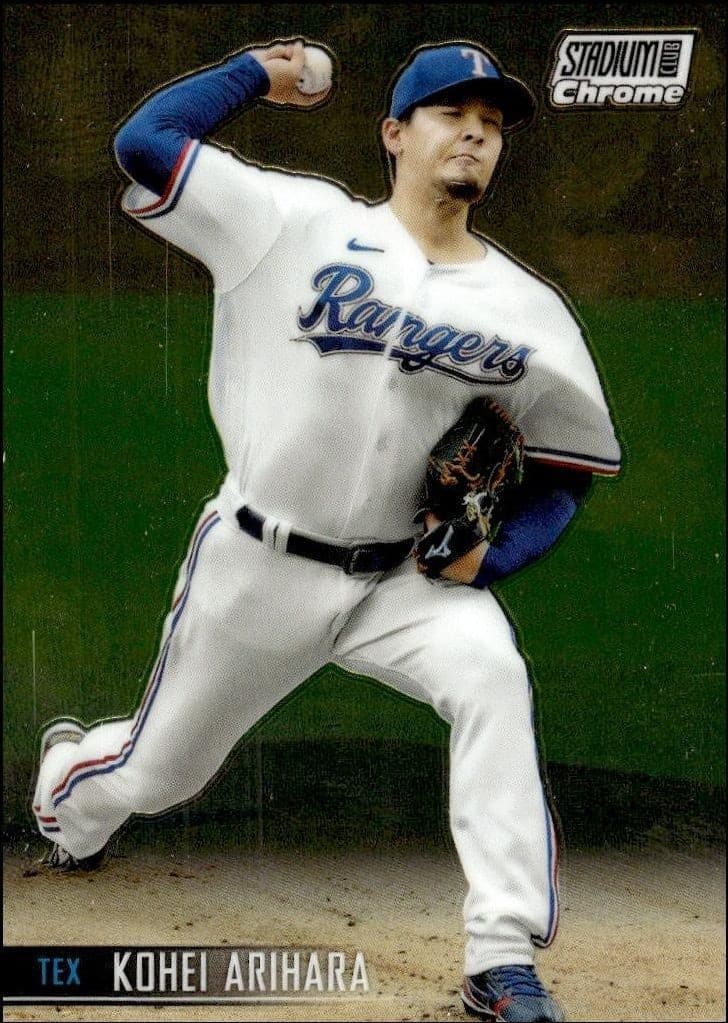 2021 Topps Stadium Club Chrome Kohei Arihara #328 trading card