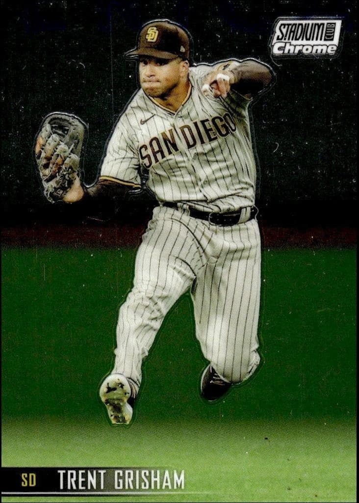 2021 Topps Stadium Club Chrome Trent Grisham #294 trading card