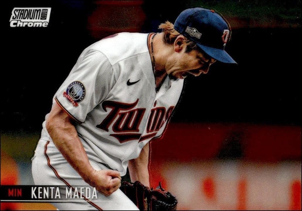 2021 Topps Stadium Club Chrome Kenta Maeda #206 trading card