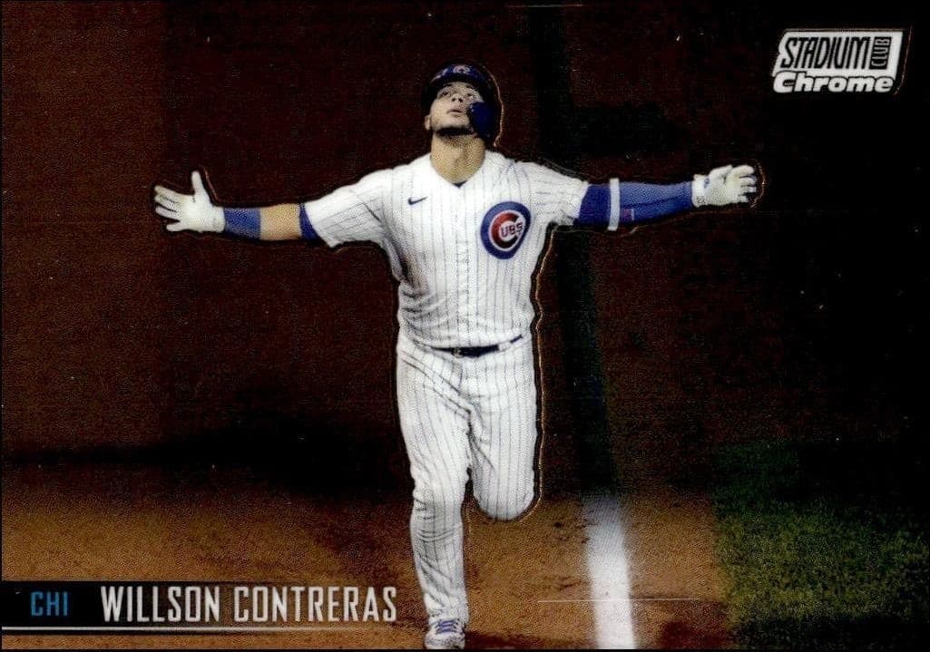 2021 Topps Stadium Club Chrome Willson Contreras #22 trading card