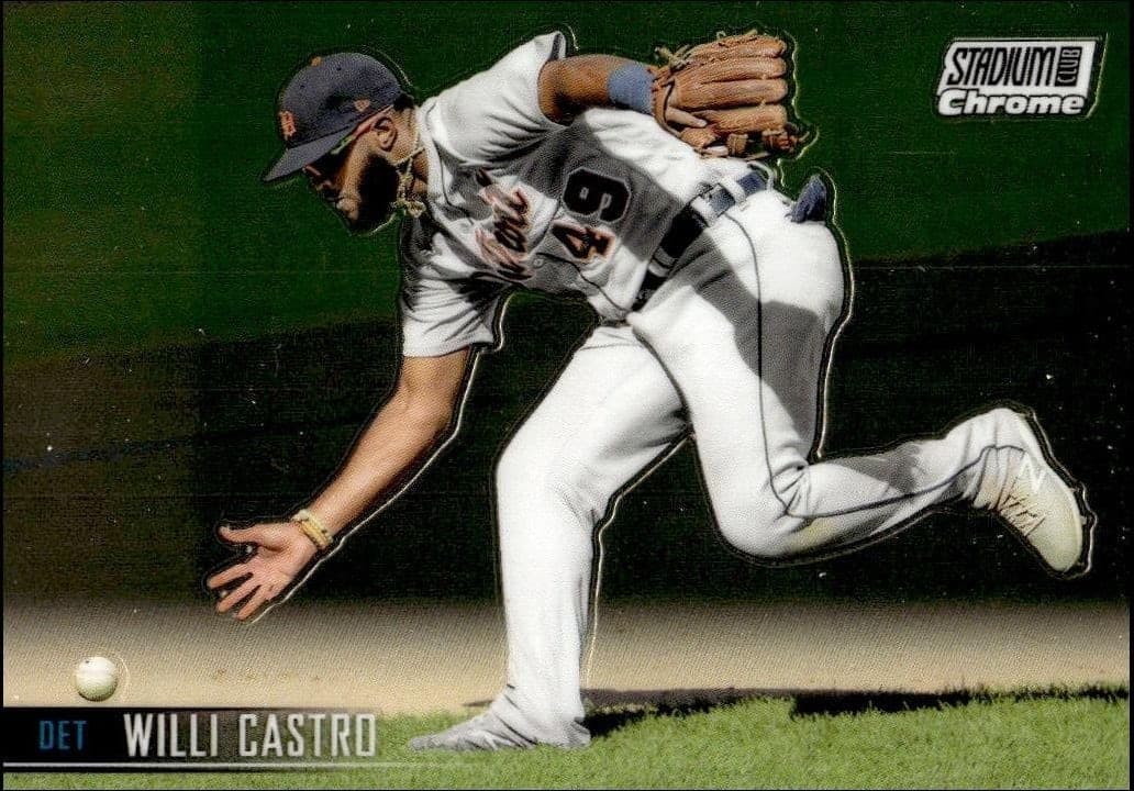 2021 Topps Stadium Club Chrome Willi Castro #192 trading card