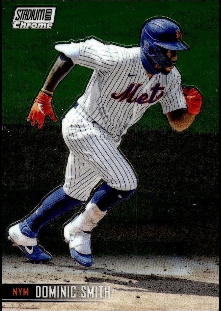 2021 Topps Stadium Club Chrome Dominic Smith #13 trading card