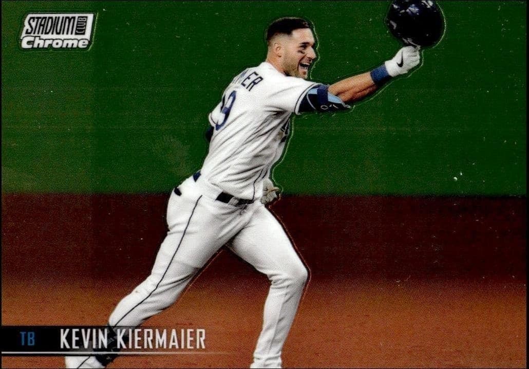 2021 Topps Stadium Club Chrome Kevin Kiermaier #25 trading card