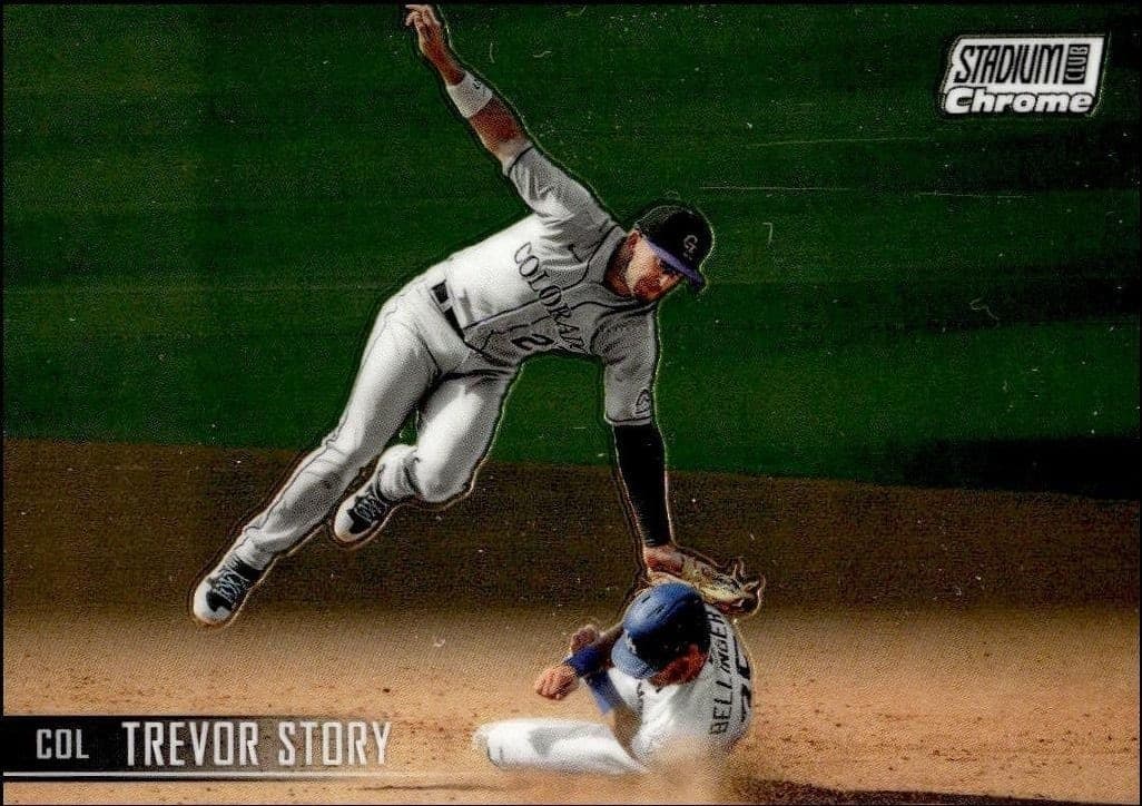 2021 Topps Stadium Club Chrome Trevor Story #260 trading card