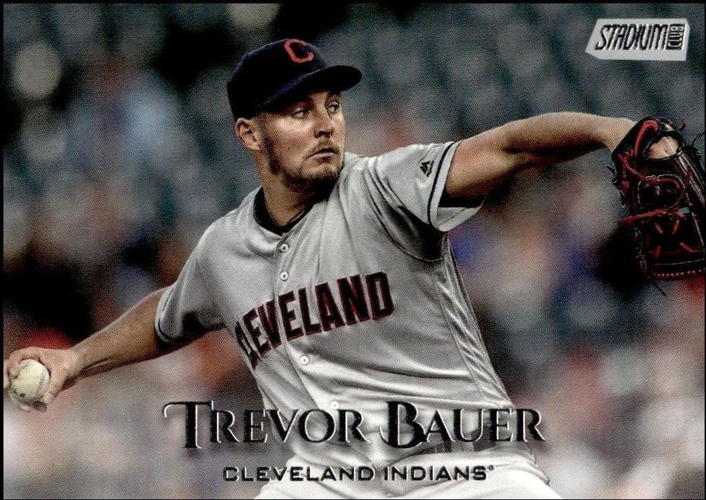 2019 Topps Stadium Club Trevor Bauer #34 trading card