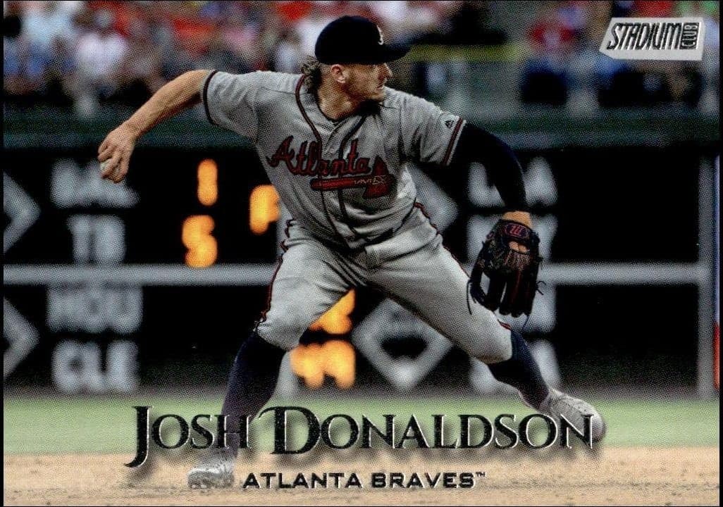 2019 Topps Stadium Club Josh Donaldson #4 trading card