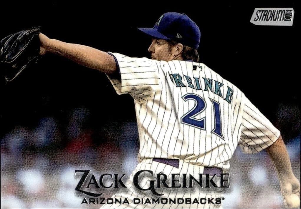 2019 Topps Stadium Club Zack Greinke #15 trading card