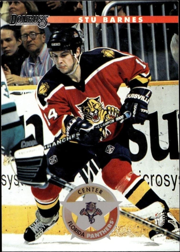 1996-97 Donruss Stu Barnes #68 hockey trading card front