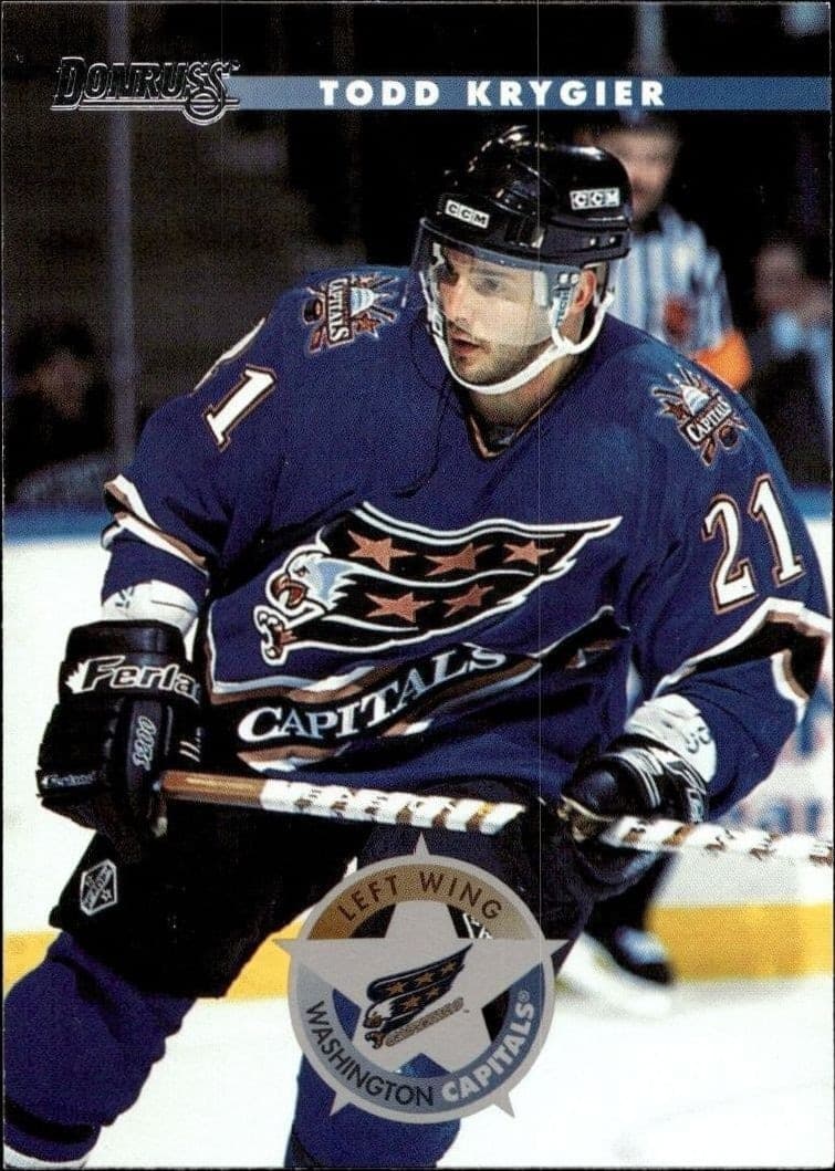 1996-97 Donruss Todd Krygier #202 trading card